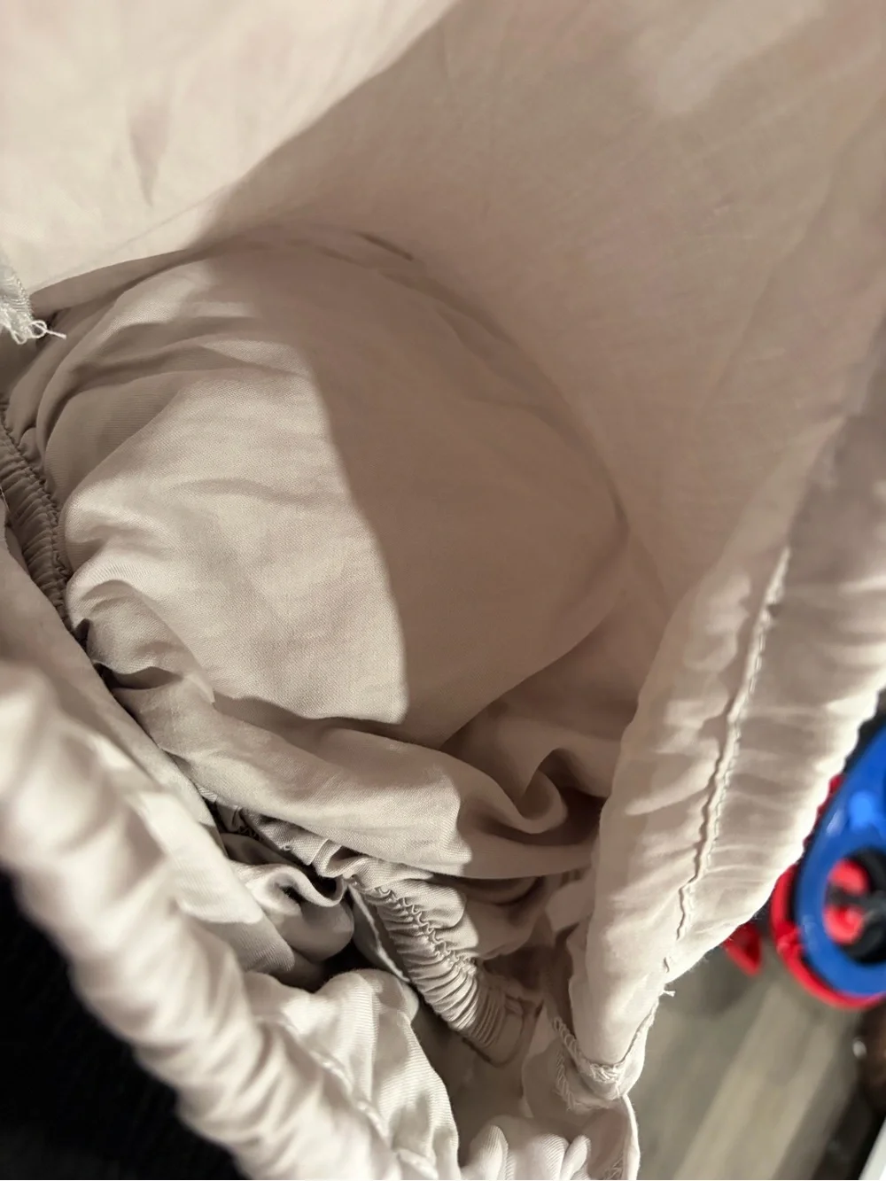 Quince Cotton Bedding Set - Light Taupe